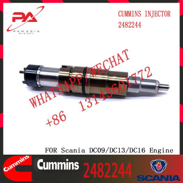 2488244 New Recon Diesel Fuel Injector DC09 DC13 for 0574380 2482244 1948565 2029622 2086663 2057401 2031836 2488244
