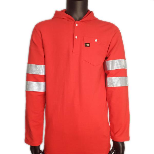 CFR Knitted Hi Vis FR Sweatshirt 9 CAL ATPV With Reflective Tape