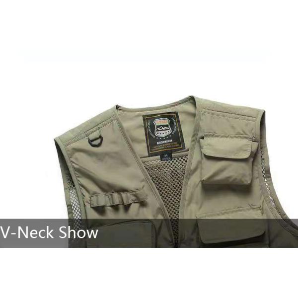 Высококачественная проницаемая сетка наружная мультиплексовая мужская жилетка мужской жилет рыболовный жилет жилет для мужчин