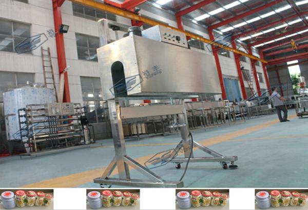 equipamento de rotulagem SUS304 1400 * 700 * 1750mm da garrafa 10kw elétrica