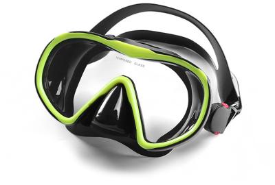 Lunettes ultra-légères de masque de plongée à l'air de PC avec des lentilles de prescription