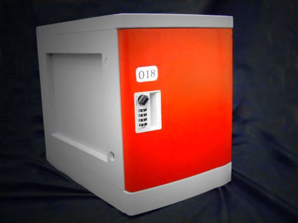 ABS Coin Operated Lockers Four Tier Waterproof Anti UV Aging For Employee