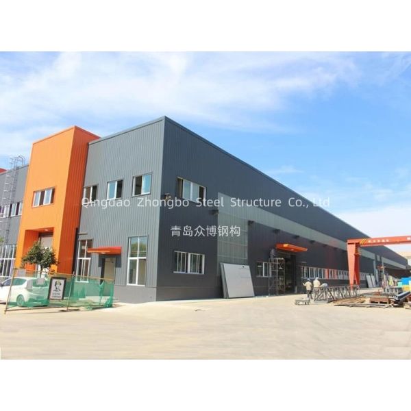 Prefabricated Modular Steel Structure Workshop Offering Solutions and Durable Construction for Industrial Environments
