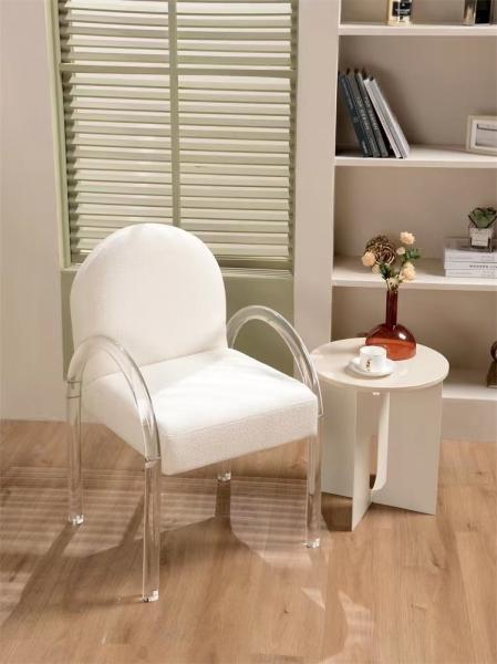 Acrylic Contemporary Dining Room Chair Light Luxury Home Decor