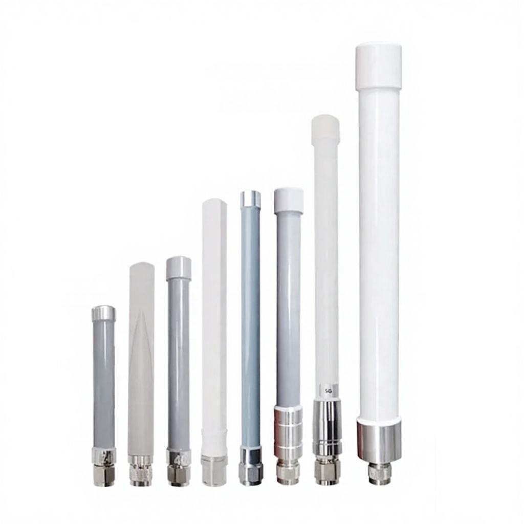 2G 3G 4G Communication Antenna IoT Outdoor Base Station Waterproof Omnidirectional FRP Antenna