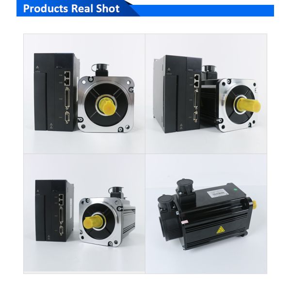 Lichuan AC Servo Motor Drivers Kit AC Servo Motor Drivers Kit 15N.m 2.3KW AC380V 10/16.9/17.9A 1500/2000/2500RPM IP65