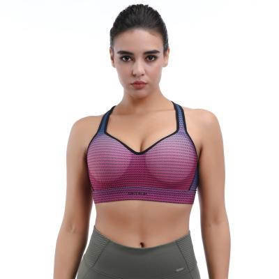 Yoga Sports Bra Seamless Racerback & Keyhole In The Back For Airflow