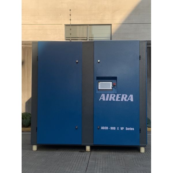 AIRERA AGFD-90D E VP 90kW Industrial Direct Drive Screw Air Compressor for Factory Use