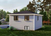 Cuadro de acero ligero prefabricado ecológico de alta calidad Diseño de villa de lujo