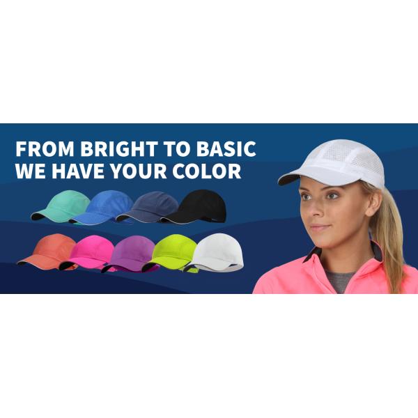 Embroidered Logo Mens Workout Hats Athletic Tennis Baseball Cap Customized