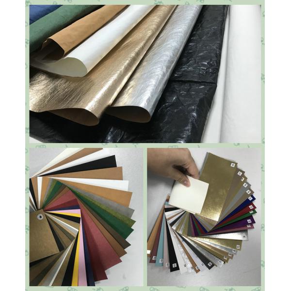 Ширина крена 1.5m цвета 0.55mm толстая Washable Kraft тканевого материала полная бумажная