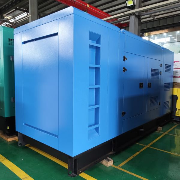 perkins 400kva 500kva Silent Type Diesel Generators Stamford Alternator Generator with 24V DC Electric Start ATS for Sale