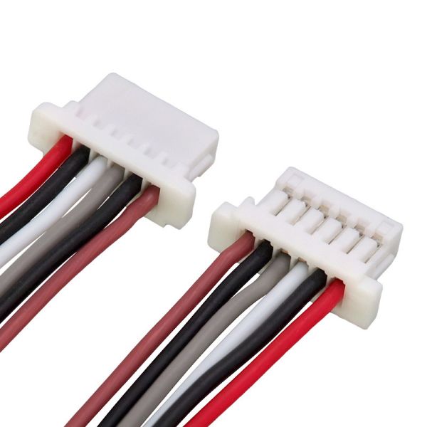 Custom Wiring Harness | Custom Length and Colour PH2.0mm 6Pin Connector Cable Assembly for Drones & FPV Quadcopter | UL Certified Factory