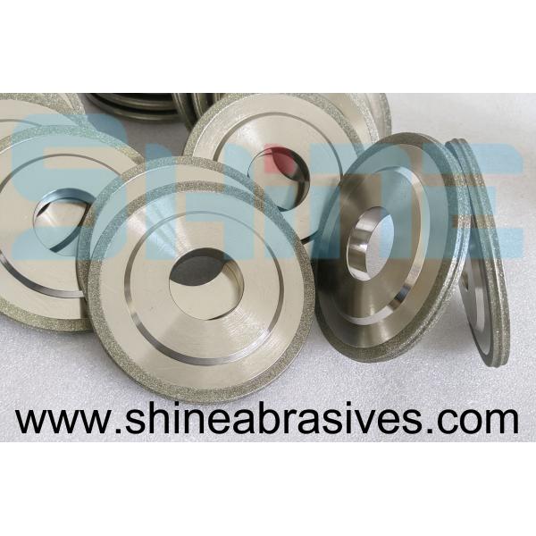 Fabriqué en Chine a plaqué le diamant ou la BCN rectifiant couper la roue