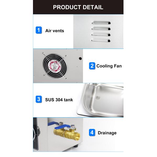 Ультразвуковая очистная машина 40 кГц Ультразвуковая ювелирная машина 600 Вт