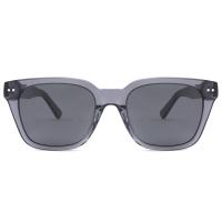 Lunettes de soleil noires d'acétate de tortue pour les verres polarisés rouges unisexes