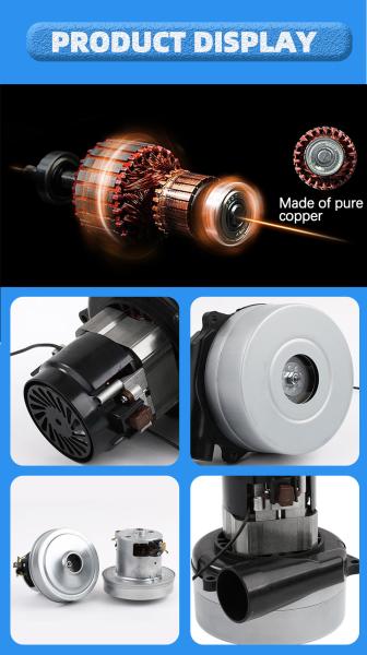 Faradyi Customization High Pressure Low Noise 110V 240V Ac Brushless Bldc Wet Dry Industrial Vacuum Cleaner Motor Floor Scrubber