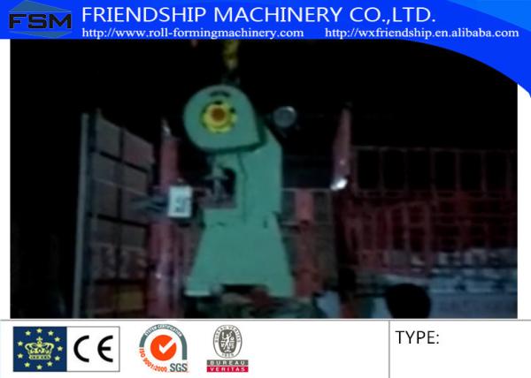 1.0-2.0mm Thickness 4 - 6m/min Speed Shelf Rack Roll Former Machine with 15 Forming Station