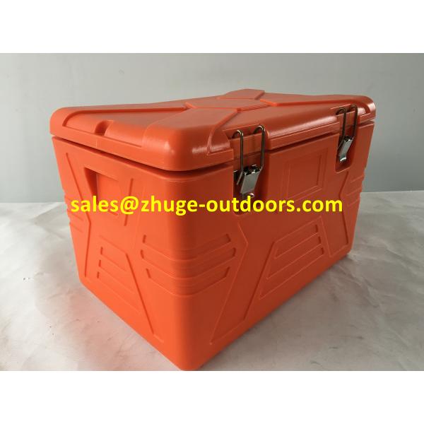 Thermal Roto Molded 55 Liter PU Insulation Plastic Ice Cooler Box