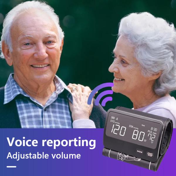 Электронные домашние медицинские показатели мониторов 2*60 кровяного давления IP21 подготовляют стиль