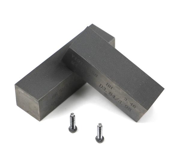 DC53 Two Sided Screw Tungsten Carbide HSS Thread Rolling Die Customized Shape