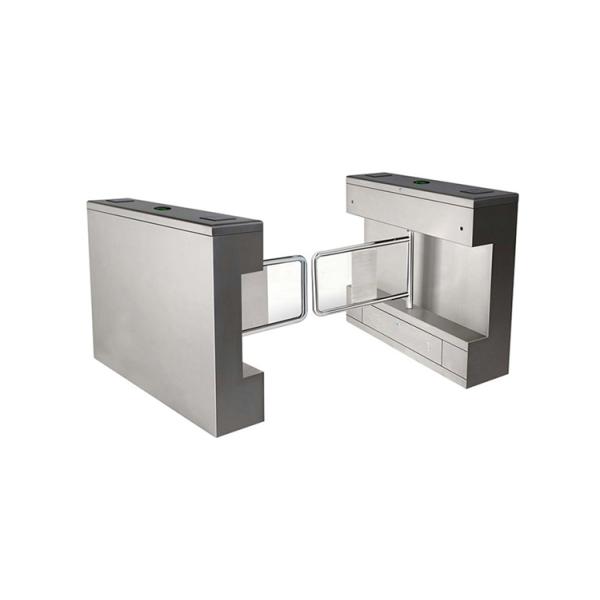 600mm Channel 1s Gate Opening Speed SS304 Bi Directional Swing Turnstile for Office Security