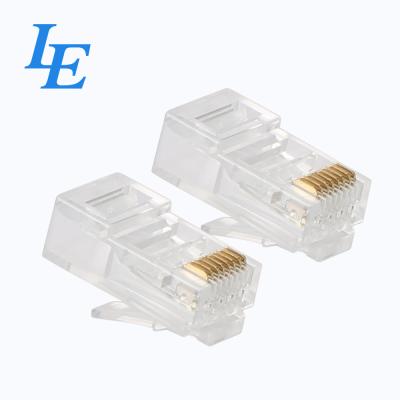50U Connector Unshielded RJ45 Cat6 Plug For Network