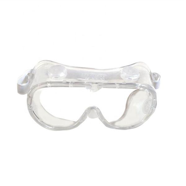 Disposable Enclosed PVC PC Clear Medical Safety Glasses
