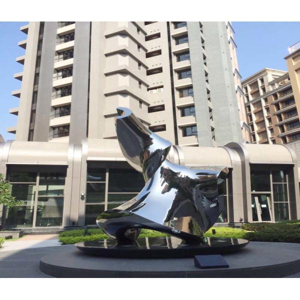 Коррозионная устойчивость большой нержавеющей стали абстрактной скульптуры металла современной хорошая