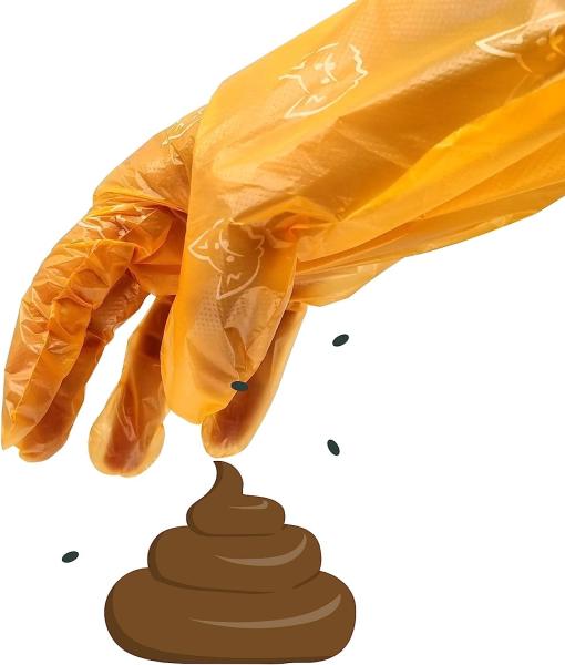 100% Compostable Cornstarchbags, Biodegradable Dog Poop Bags, Gloves Eco Friendly Pet Waste Bag, Doggie Poo, Extra