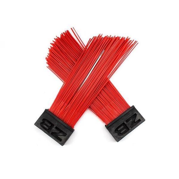 350mm Length Red Nylon Bristle Airport Runway Road Sweeper Strip Brush