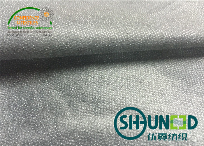 PA Adhesive Double Dot Coating 35 gsm Fusible Interlining Interfacing Fabric for Garment