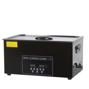 30L Black Titanium Digital Ultrasonic Cleaning Machine Multifunctional Industrial Commercial Ultrasonic Cleaner With Circulating Filtration Optional
