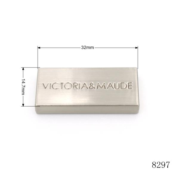 Leather Bag Hardware Fittings Custom Strap End Metal Tail Clip for Bag Accessories