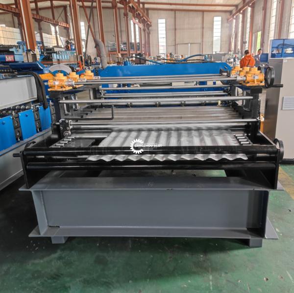 2mm Simple Sliting&Cutting To Length Roll Forming Machine Customzied Size
