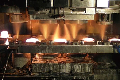 Customized Size Multi-directional Die Forging Process Forged Steel Components Galvanized