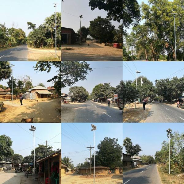 IP65 Solar LED Street Light , Solar Powered Led Parking Lot Lights Long Service Life