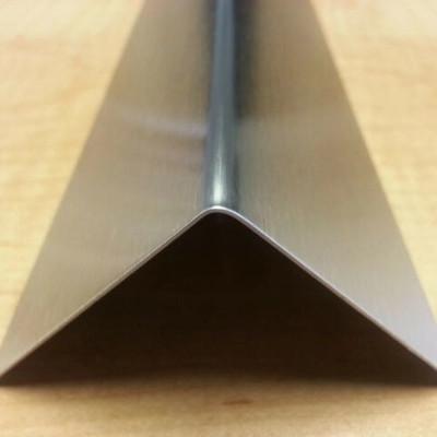 Unequal Stainless Steel Angle 316L Profile Customized Width Mirror Finish
