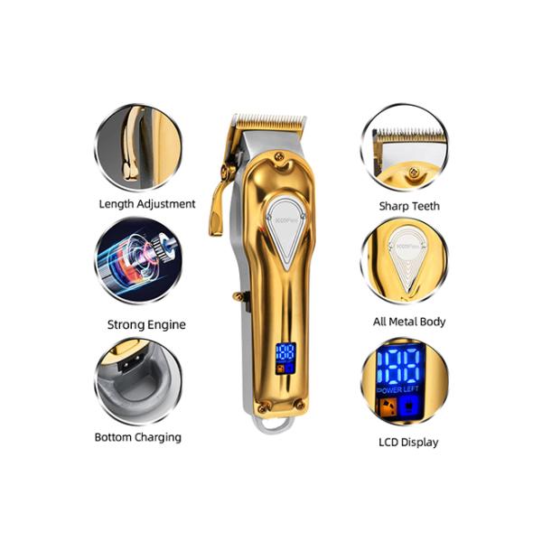 Бритва Multiscene 8W машины заменимого бесшнурового триммера волос электрическая