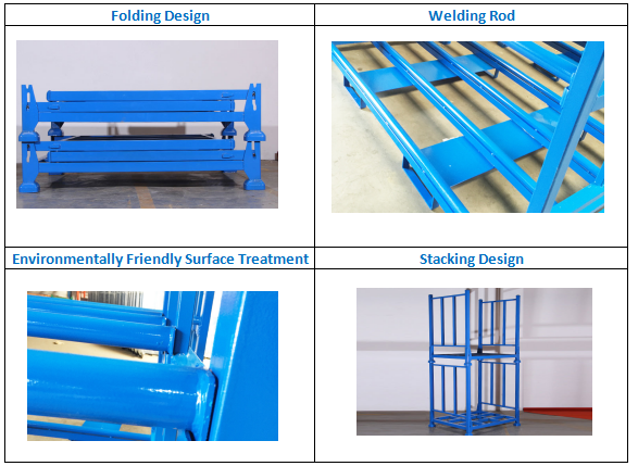 Multi - Functional Powder Coated Surface Metal Pallet Shelving For Tyre Stacking