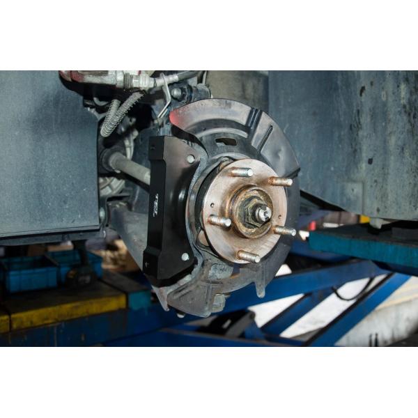 4-поршневой гоночный суппорт Hyudnai большой тормозной комплект 330*28 мм высокоуглеродистый дисковый гоночный и тормозной колодки для La Festa 17-дюймовый обод