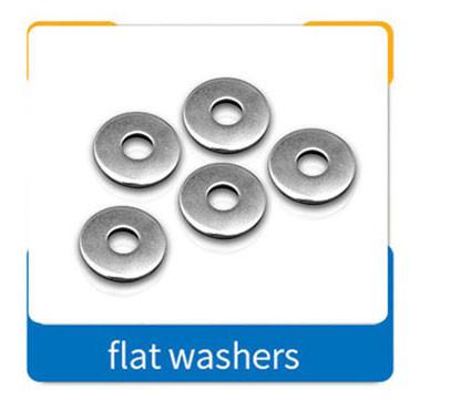 Grade 4.8 Zinc Plated Iron Flat Washer Din 125