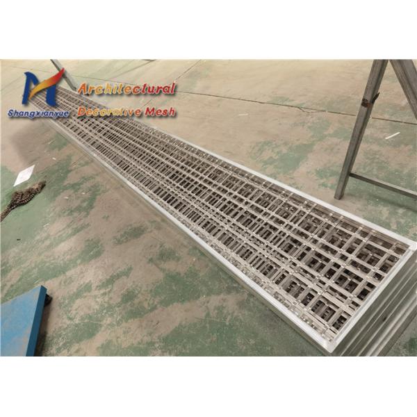 Decorative Screen Ss304 Architectural Woven Mesh Hollow Square
