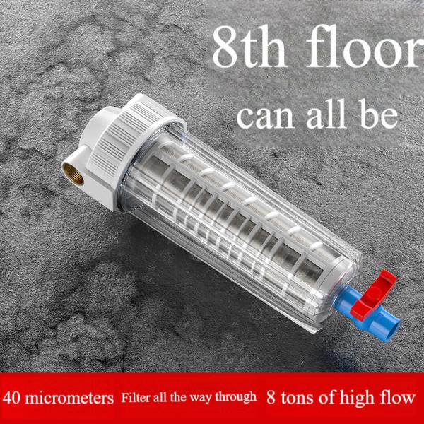 Tap Water Pipelines Sediment Water Filter 8 Ton for Households Commercial Outdoors