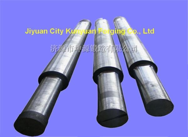 Diameter 200 - 800mm , 42CrMo4, Bright Skin Screw Forged Steel Shaft For Mining / Chemical Industrial