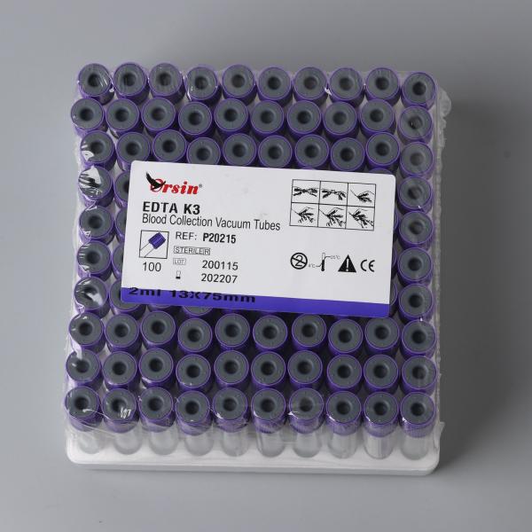 EDTA Blood Collection Tube with Precise Anticoagulation