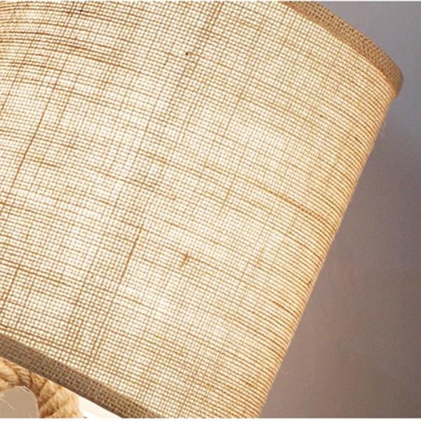 E27 Night Table Lamps For Living Room Bedroom  Rope Table Lamp(WH-MTB-141)