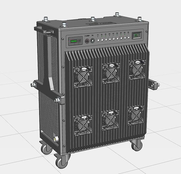 Army Project Bomb Signal Jammer Portable With 30m Jamming Distance