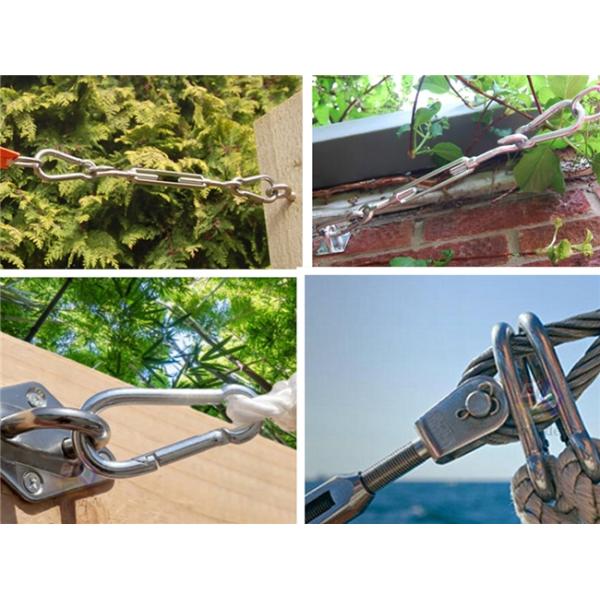 Professional POLISH Finish Stainless Steel Spring Snap Hook with Screw Lock Eye Shape