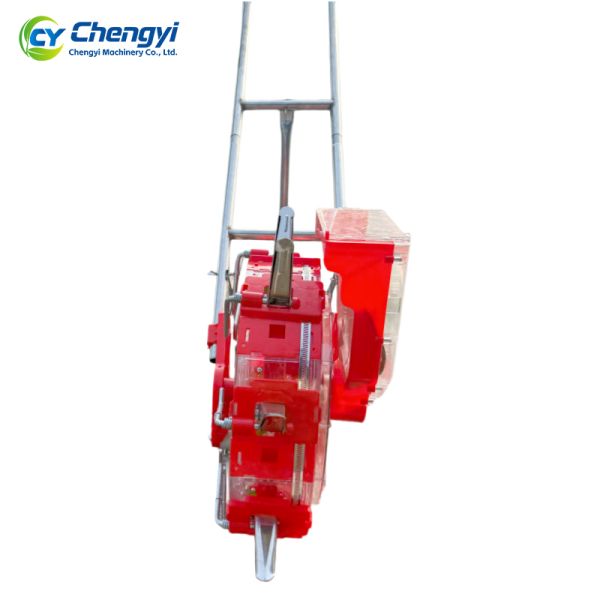 Iron Manual Seeder Machine Hand Push Planter Efficient Sowing Tool for Farming